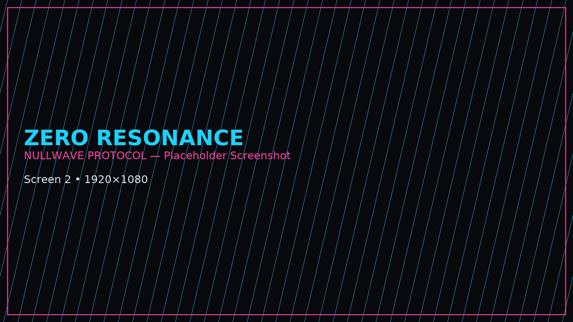 Zero Resonance Screenshot 2